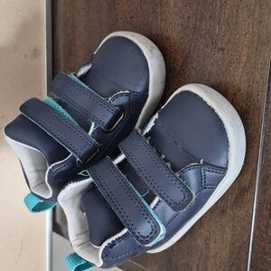 ten little Everyday Navy Blue Hitop Sneakers